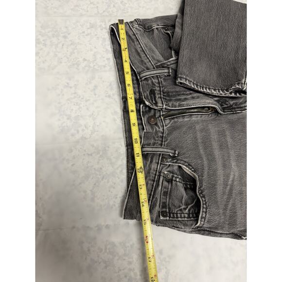 Men's Charcoal Grey Levi 512 Slim Fit Tapered Jeans Size 30 X 28 - Picture 9 of 10